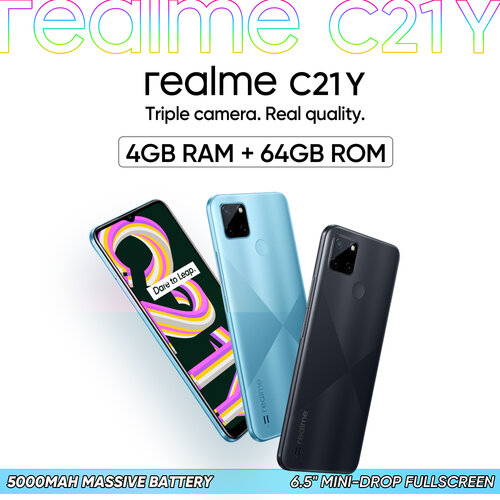 realme releases updated versions of the budget friendly C21Y smartphone model in Sri Lanka