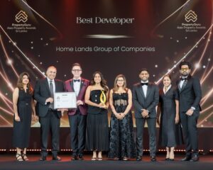 Home Lands අඛණ්ඩව තෙවන වරටත් PropertyGuru Asia Property Awards 2025 හි දී “Best Developer” සම්මානයෙන් පිදුම් ලබයි