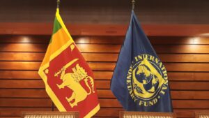 IMF-Sri-Lanka-Flags